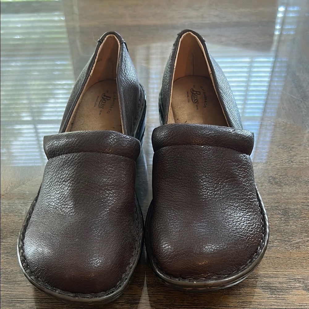 Bass Women's Brown Leather Loafers